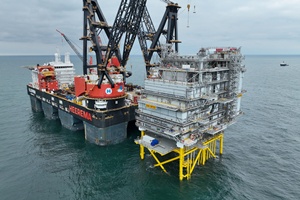 Iberdrola installs converter station at East Anglia Three offshore wind farm